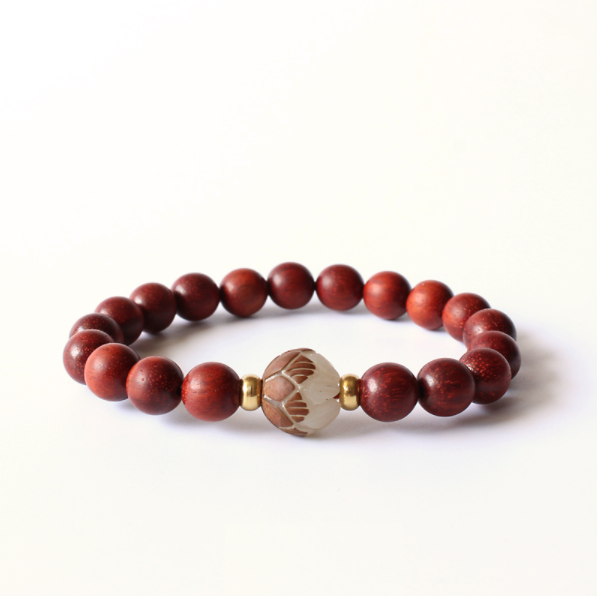 Fashionable Lotus Flower Beads Bracelet
