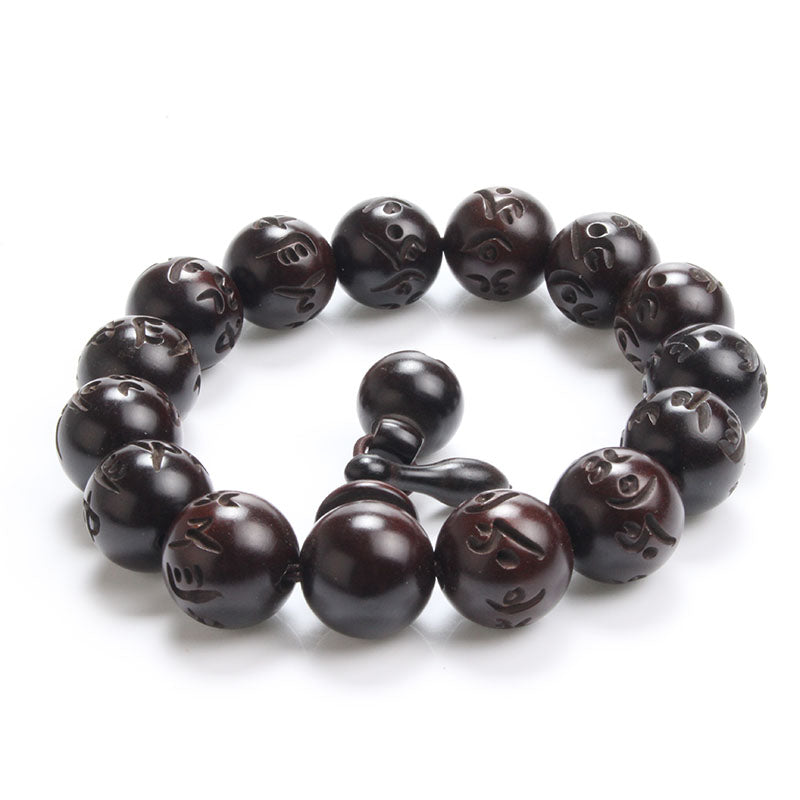 Lightning Wood Prayer Beads Bracelets