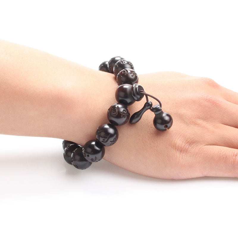 Lightning Wood Prayer Beads Bracelets