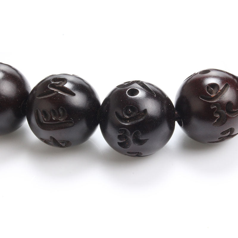 Lightning Wood Prayer Beads Bracelets