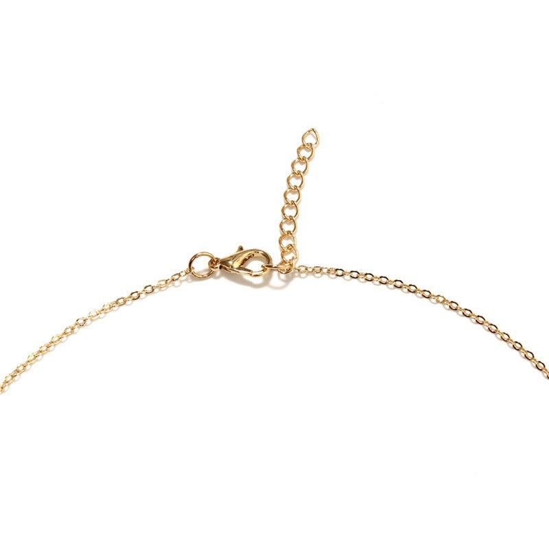 Minimalist Lady Wooden Necklace