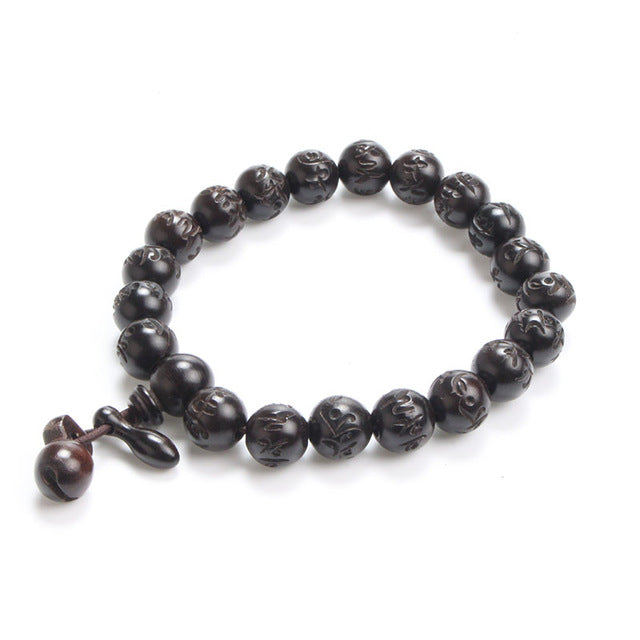Lightning Wood Prayer Beads Bracelets