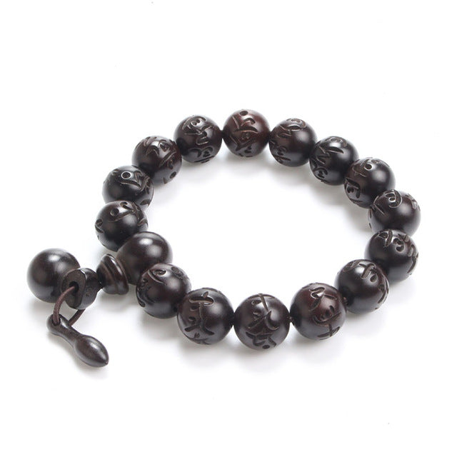 Lightning Wood Prayer Beads Bracelets