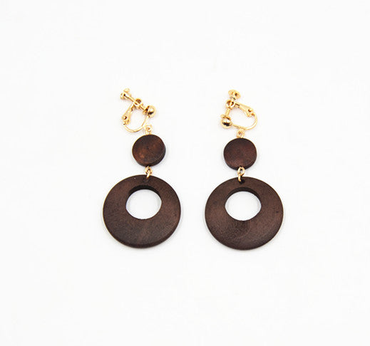 Stylish Wood Earrings