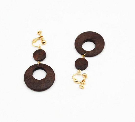 Stylish Wood Earrings