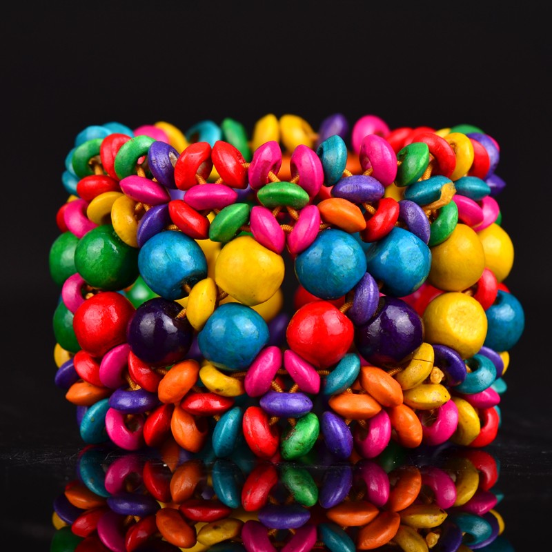 Bohemian Fashion Wood Beads Bracelet