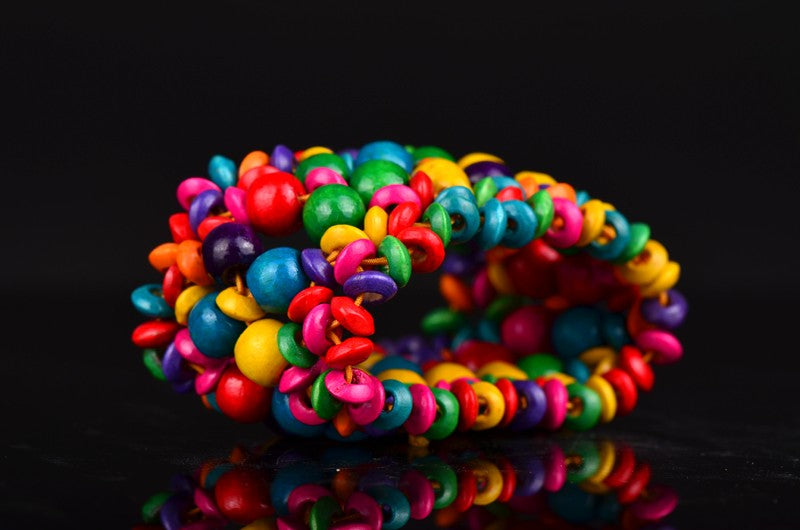 Bohemian Fashion Wood Beads Bracelet