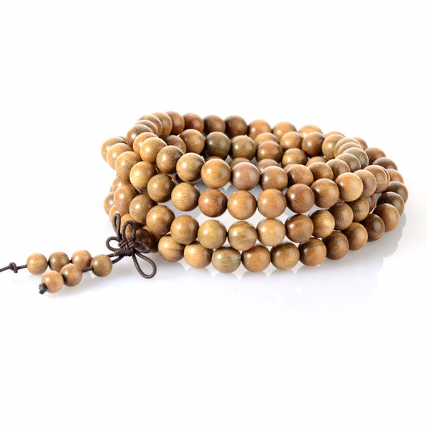 Natural Green Sandalwood Bracelet