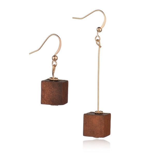 Tassel Wood Earrings