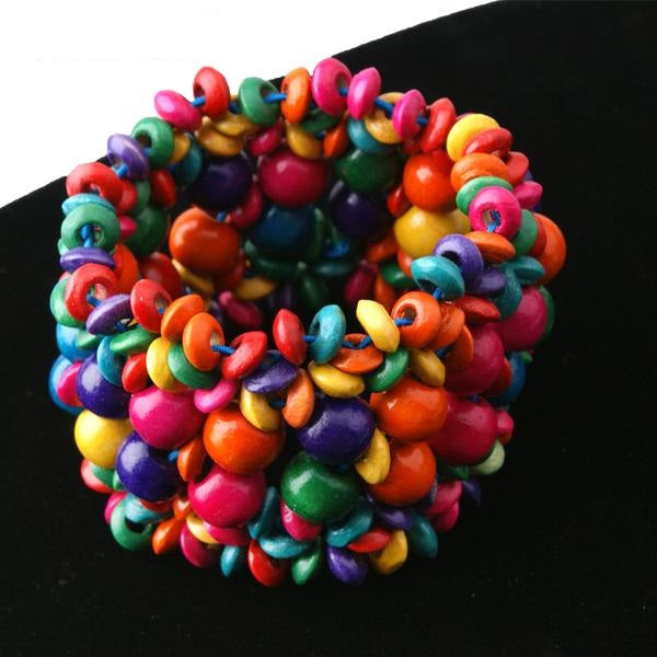 Bohemian Fashion Wood Beads Bracelet