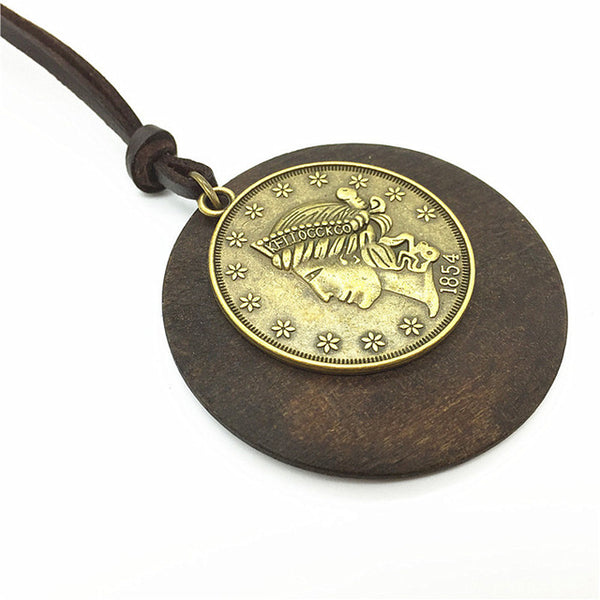 Necklace with a Vintage Pendant