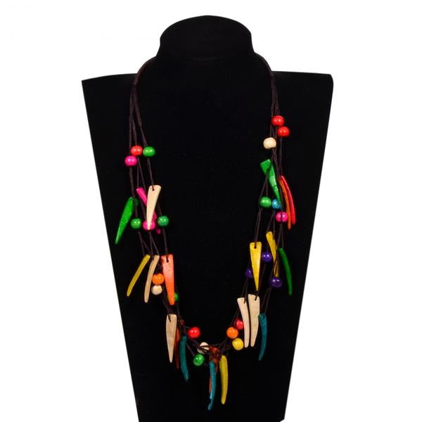 Bohemian Style Coconut Shell Beads Necklace