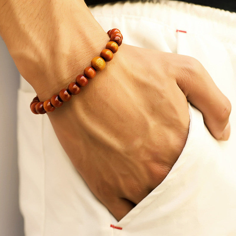 Classy Sandalwood Prayer Bracelet