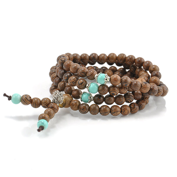 Sandalwood Buddhist Meditation Prayer Bracelet